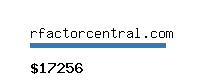 rfactorcentral.com Website value calculator