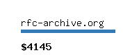 rfc-archive.org Website value calculator