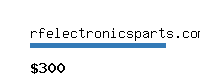 rfelectronicsparts.com Website value calculator