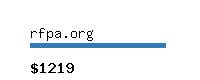 rfpa.org Website value calculator