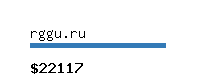 rggu.ru Website value calculator