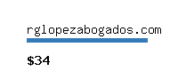 rglopezabogados.com Website value calculator