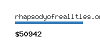 rhapsodyofrealities.org Website value calculator