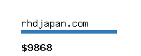 rhdjapan.com Website value calculator