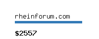 rheinforum.com Website value calculator