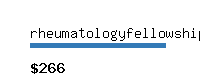 rheumatologyfellowship.com Website value calculator