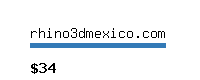 rhino3dmexico.com Website value calculator