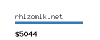 rhizomik.net Website value calculator