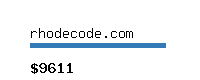 rhodecode.com Website value calculator