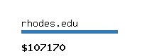 rhodes.edu Website value calculator