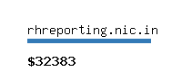 rhreporting.nic.in Website value calculator