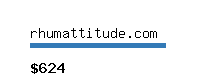 rhumattitude.com Website value calculator