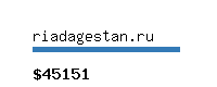 riadagestan.ru Website value calculator