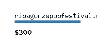 ribagorzapopfestival.com Website value calculator