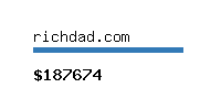 richdad.com Website value calculator