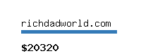 richdadworld.com Website value calculator