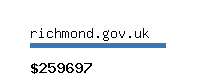 richmond.gov.uk Website value calculator