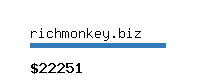 richmonkey.biz Website value calculator