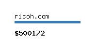 ricoh.com Website value calculator