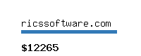 ricssoftware.com Website value calculator