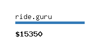 ride.guru Website value calculator