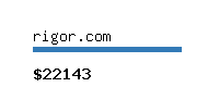 rigor.com Website value calculator