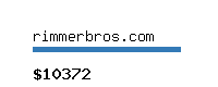 rimmerbros.com Website value calculator