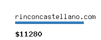 rinconcastellano.com Website value calculator