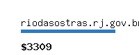 riodasostras.rj.gov.br Website value calculator