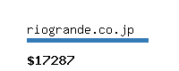 riogrande.co.jp Website value calculator