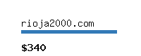 rioja2000.com Website value calculator