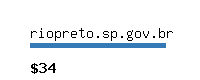 riopreto.sp.gov.br Website value calculator