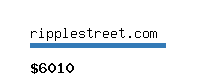 ripplestreet.com Website value calculator