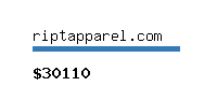 riptapparel.com Website value calculator