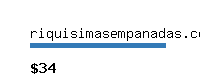 riquisimasempanadas.com Website value calculator