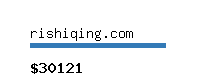 rishiqing.com Website value calculator