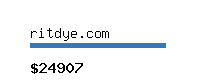 ritdye.com Website value calculator