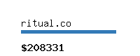 ritual.co Website value calculator