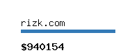 rizk.com Website value calculator