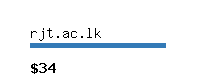 rjt.ac.lk Website value calculator