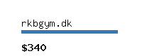 rkbgym.dk Website value calculator