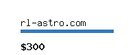 rl-astro.com Website value calculator