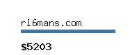 rl6mans.com Website value calculator