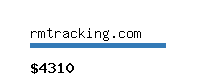 rmtracking.com Website value calculator