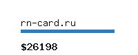 rn-card.ru Website value calculator