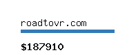 roadtovr.com Website value calculator