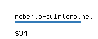 roberto-quintero.net Website value calculator