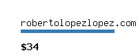 robertolopezlopez.com Website value calculator