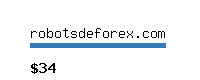 robotsdeforex.com Website value calculator