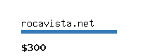 rocavista.net Website value calculator